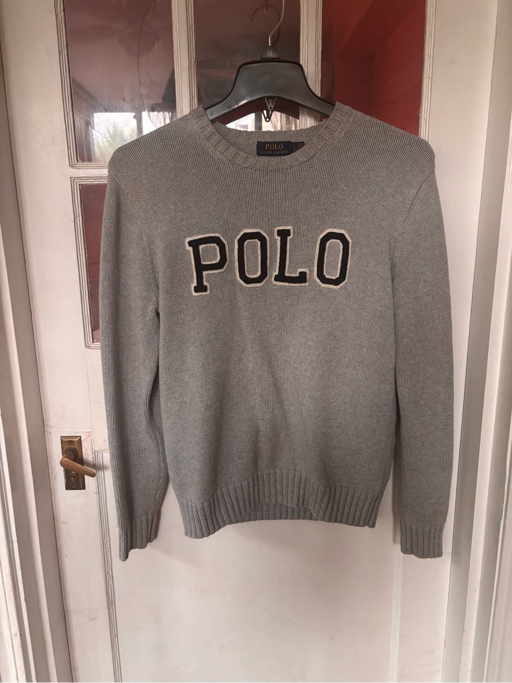 Polo by Ralph Lauren Light Grey Crewneck Sweater